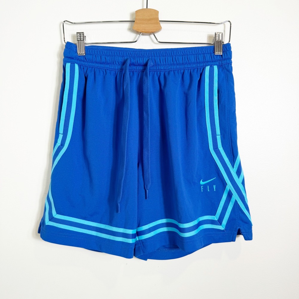 Nike Basketball Shorts Mens Small Blue Fly Crossover Dri-FIT DH7325-480